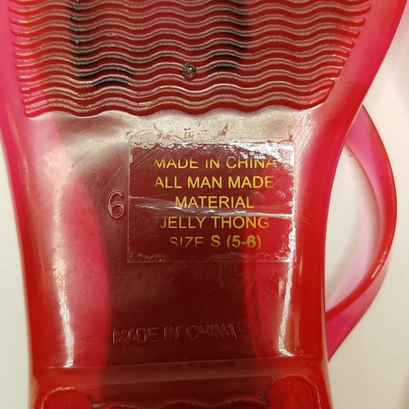 KATE SPADE FILO UNDERWATER PINK THONG SANDAL - Picture 5 of 5